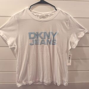 DKNY Jeans White T-Shirt